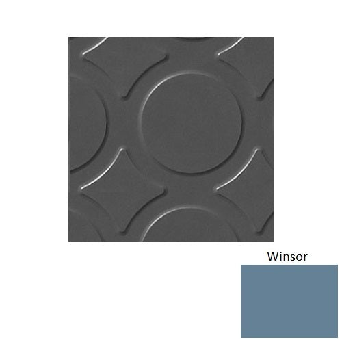 Flextones Winsor Rct Radial Iii Rubber Distinct Designs Tile - Textured - 18" X 18"