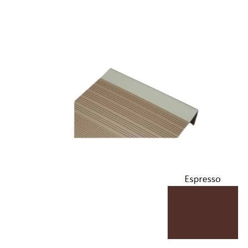 Johnsonite Espresso Vinyl Moulding / Trim Stair Tread