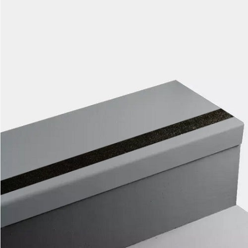 Storm Cloud Hammered Rubber Stair Tread