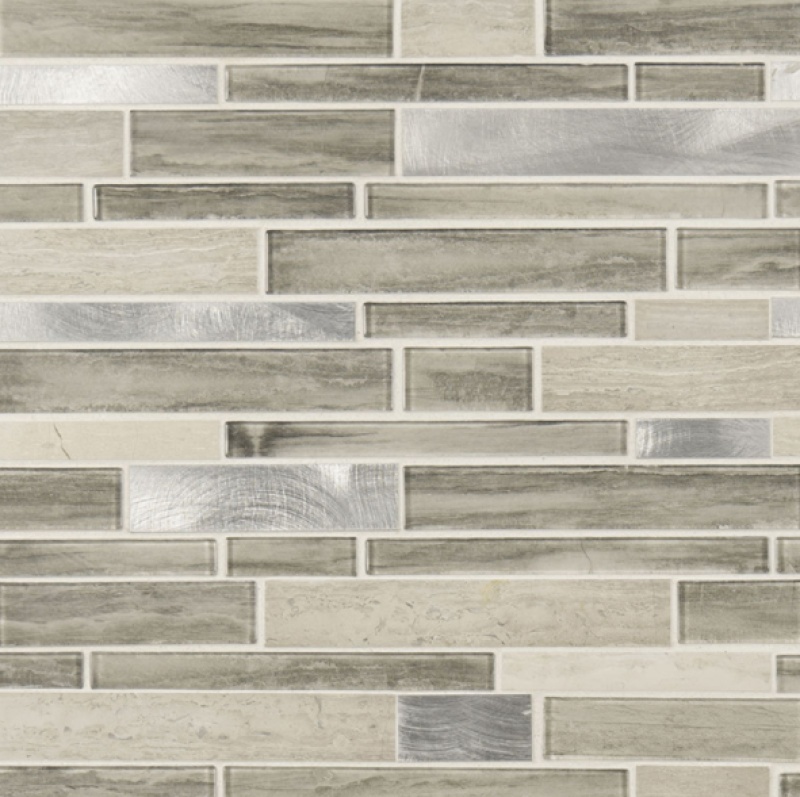 Ocotillo Blend Interlocking Mixed Mosaic - Linear - Mixed