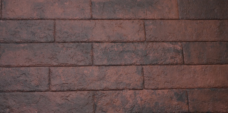 Jerica Marron Porcelain Tile - Matte - 3" X 11"