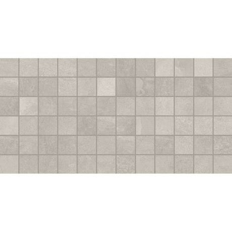 Slate Attache Meta Light Gray Ceramic Mosaic - 2" X 2" - Matte, Per Pack: 24 Enter Quantity In Sqft