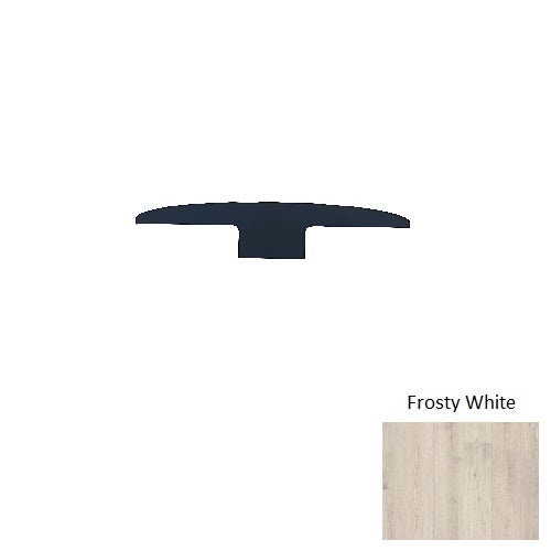 Valinge Frosty White Luxury Vinyl Moulding / Trim - 94" T Molding - Uv Acrylic