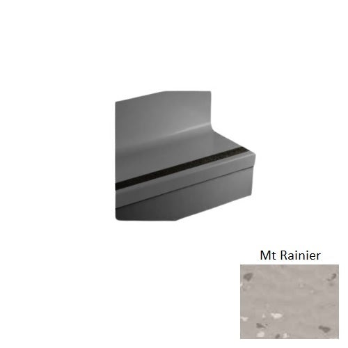 Johnsonite Mt Rainier Circulinity Fast Lane Textured Rubber Stair Tread