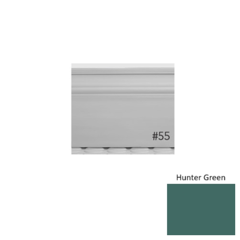 Pinnacle Plus #55 Nobility Hunter Green Rubber Wall Base