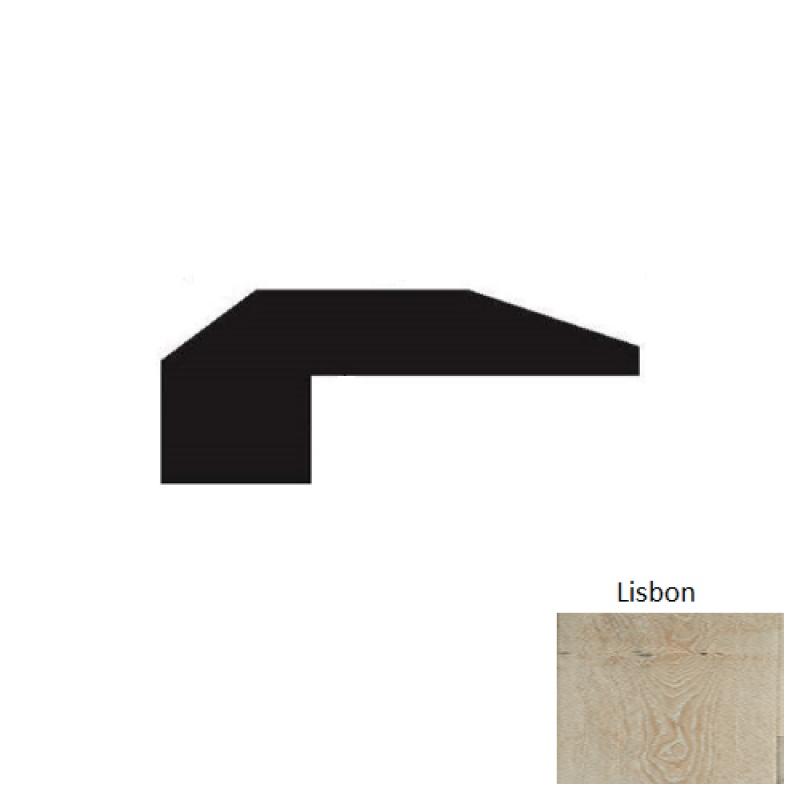 Mediterranean Lisbon Hardwood Moulding / Trim - 2" X 90" Threshold - Wire Brushed
