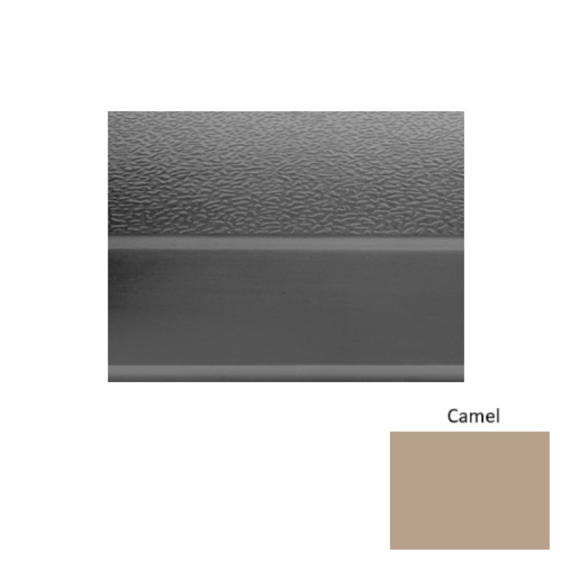 Solid 93 Camel Textured Rubber Stair Tread