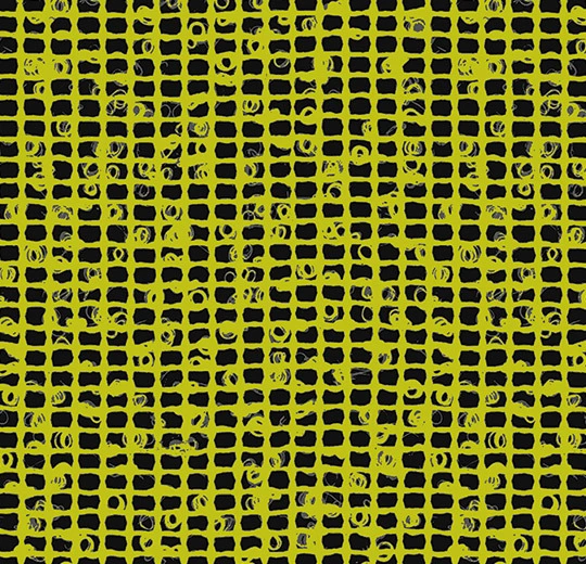 Flotex Created By Tibor Mosaic Citron Nylon Carpet - Full Roll