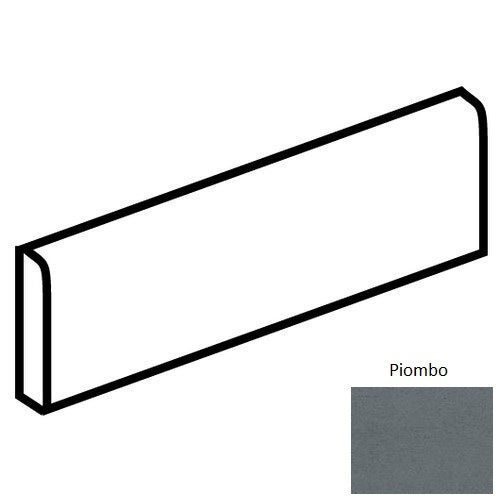 Basalto Piombo Porcelain Floor & Wall Trim