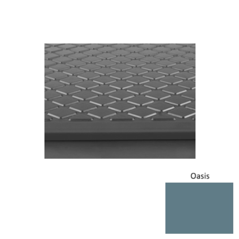 Solid 30 Oasis Diamond Rubber (Sq) Stair Tread - Textured
