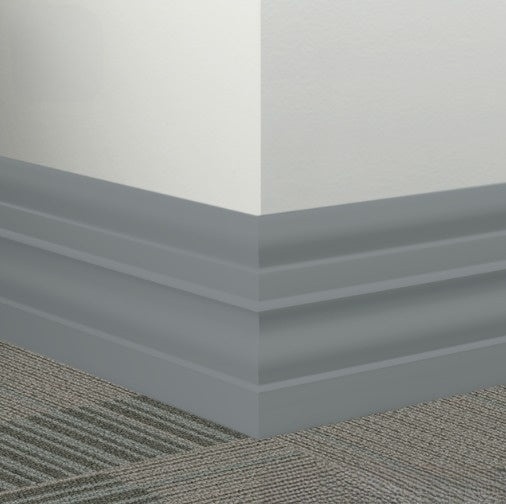 Johnsonite Storm Cloud Rubber Millwork Contoured Wall Base