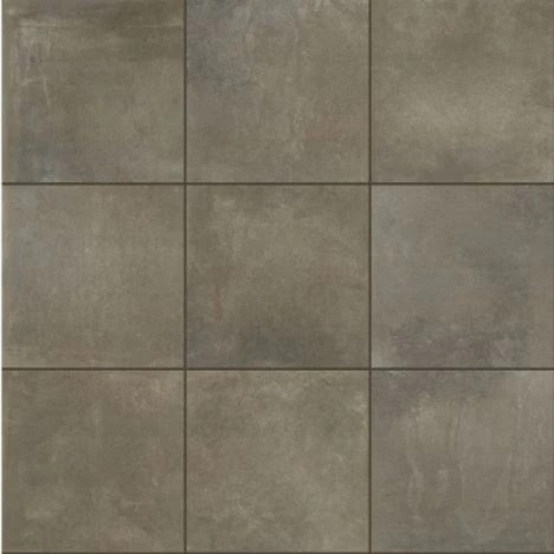 Courtside Brown Porcelain Tile - Smooth - 18" x 18"
