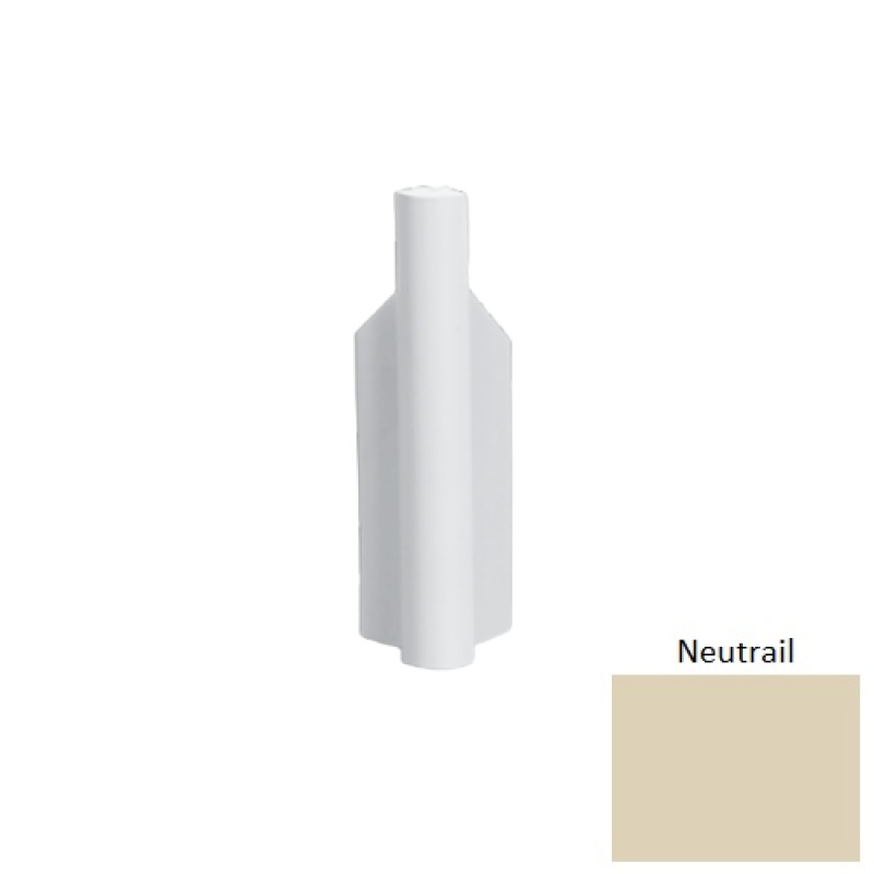 Mcb Neutrail Rubber Moulding / Trim - 4 1/4" Mini Outside Corner Blocks - Mini Outside Corner Blocks