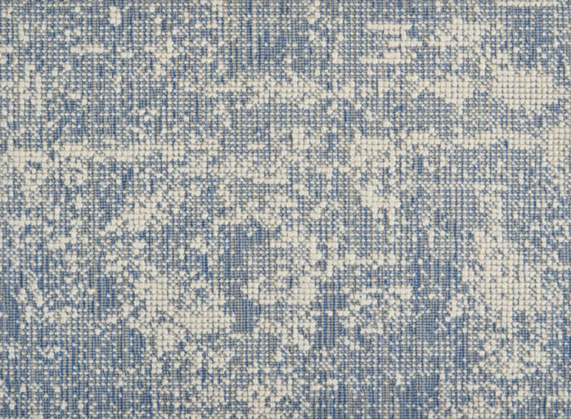 Cottage Hillside Lagoon Wool Blend Carpet - Textured