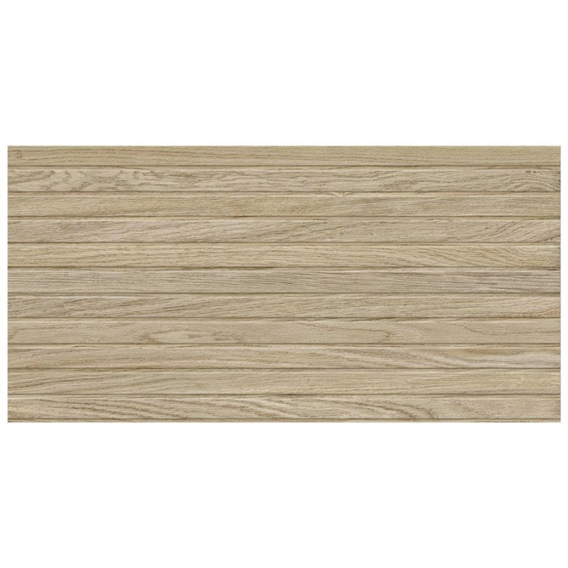 Woodstrip Roble Ceramic Tile - Matte - 11 3/4" X 23 1/2"