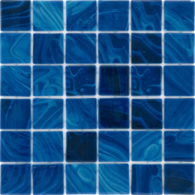 Fusion Moana Glass Mosaic - 2" X 2" - Polished