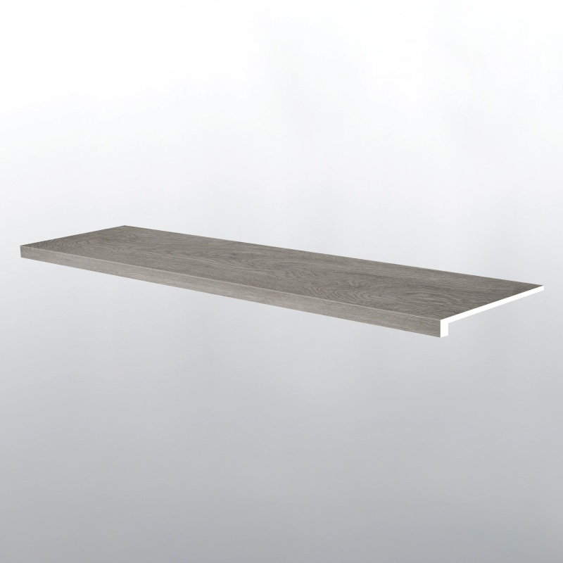 Xl Prescott Grayton Luxury Vinyl Moulding / Trim - 12" X 47.25" Stair Tread Eased Edge - Low Gloss