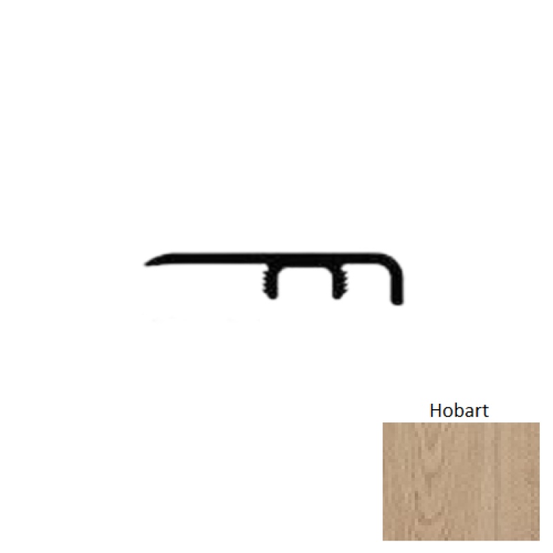 Lamdura Visions Hobart Laminate Wood Moulding / Trim - 94" End Cap - Embossed