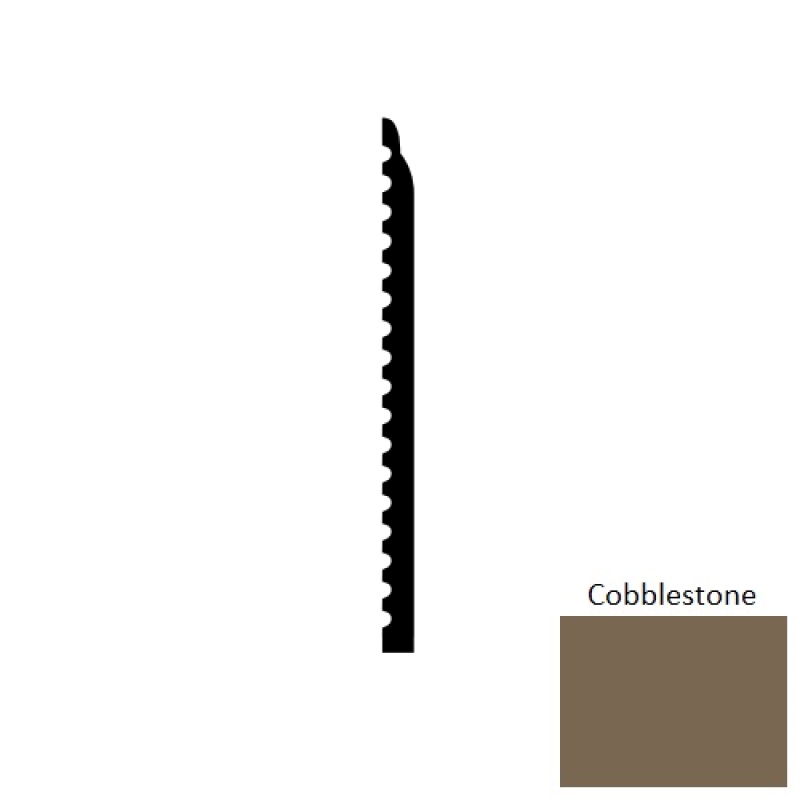 Cobblestone Whimsical SCW Rubber Wall Base