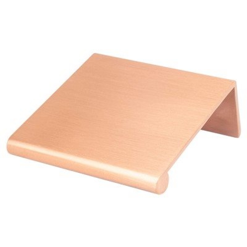 Berenson Bravo Aluminum Finger Pulls - Brushed Copper