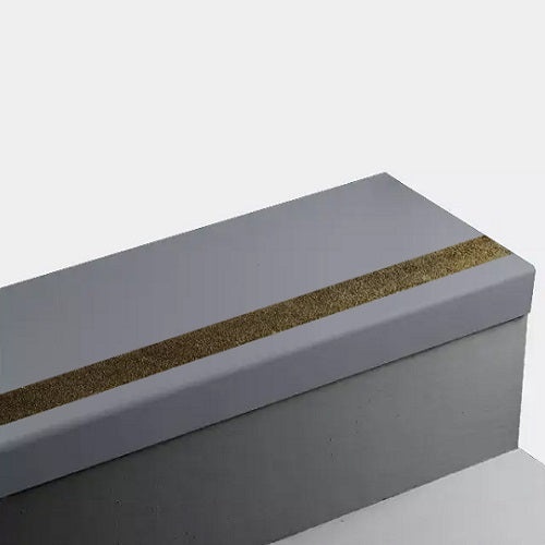 Johnsonite Blue Intensity Hammered Rubber Stair Tread