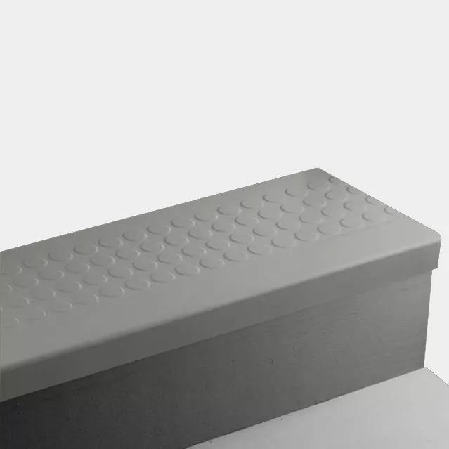 Johnsonite Green Smoke Raised Round Rubber Moulding Trim