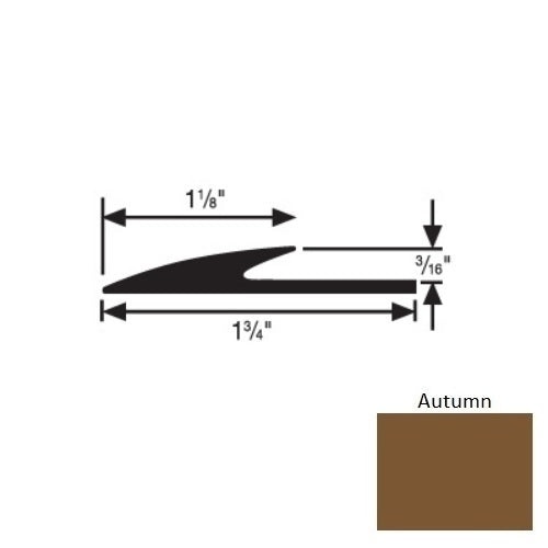 Flextones Autumn Vinyl 185 Transition Edge Guard