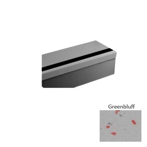 Johnsonite Greenbluff Rice Paper Rubber Stair Tread