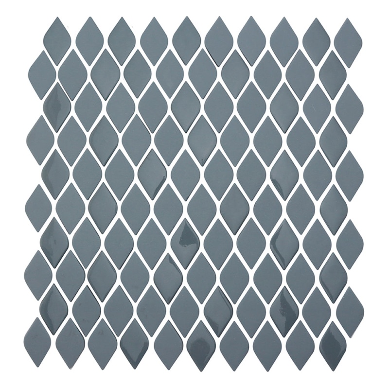 Northern Lights Neptune Glass Mosaic - Raindrop - Glossy & Matte