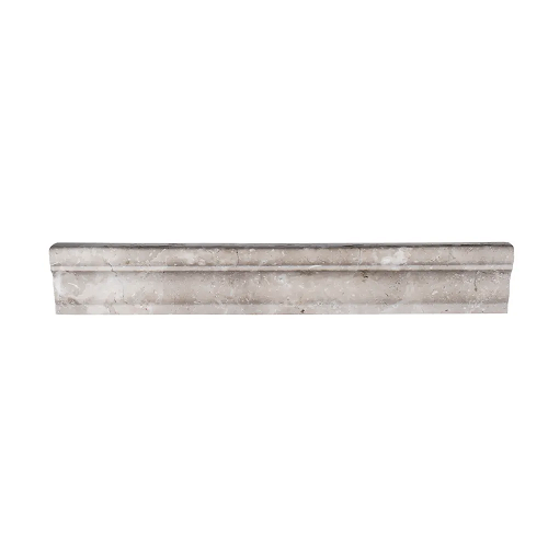 Align Suede Honed Marble Crown Wall Trim, 1.87" x 11.87"