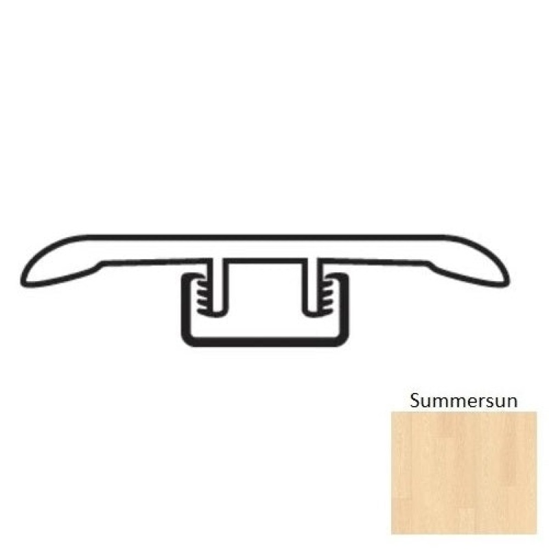 Natural Beauty Max 9 Saybrook Summer Sun Luxury Vinyl / Moulding Trim - 1.71" X 94.48" T Molding - Urethane