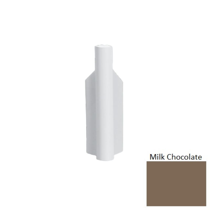 Mcb Milk Chocolate Rubber Moulding / Trim - 2 3/4" Mini Outside Corner Blocks