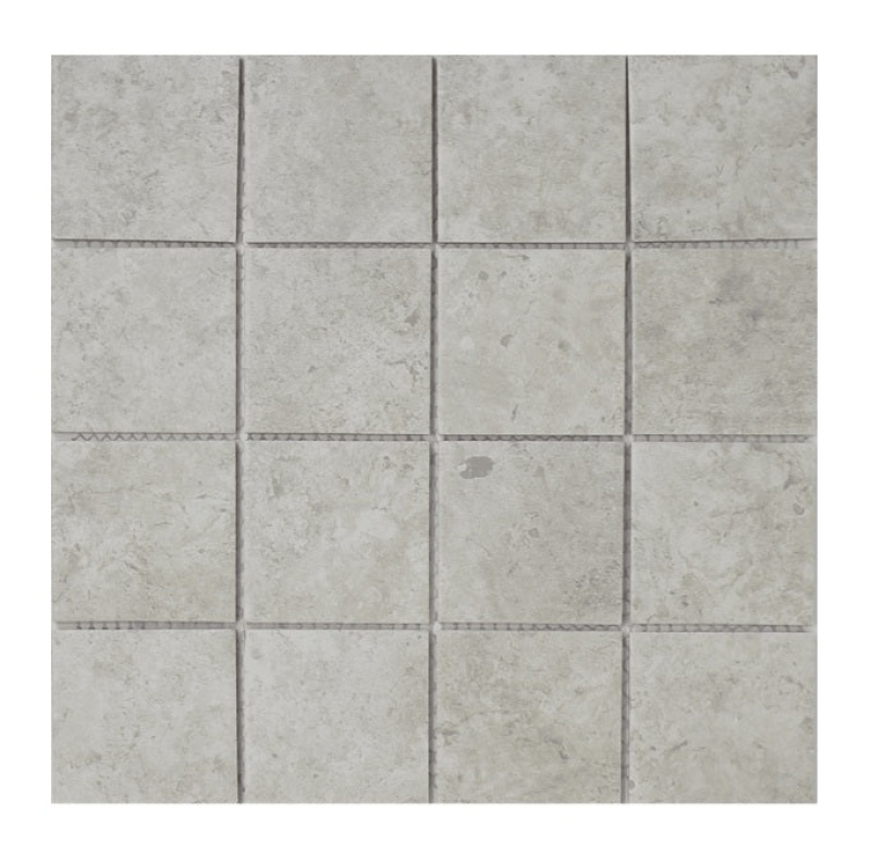 Gallery Tuscan Grigio Porcelain Mosaic - 3" X 3" - Matte