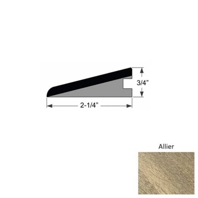 Domaine Ii Allier Hardwood Moulding / Trim - 2 1/4" X 96 1/2" Ramp Reducer - Urethane