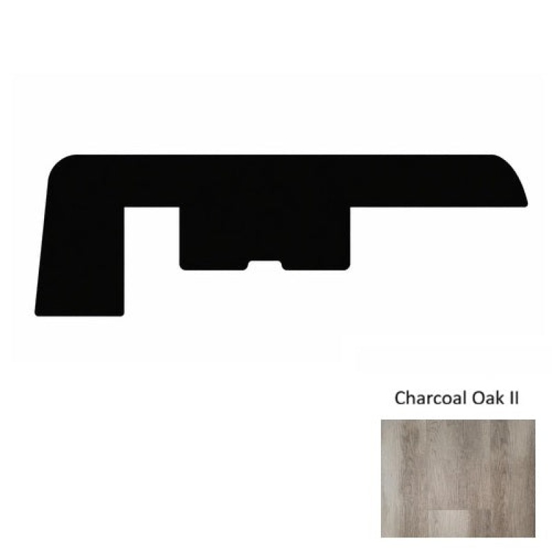1000 Series Charcoal Oak II End Cap Trim