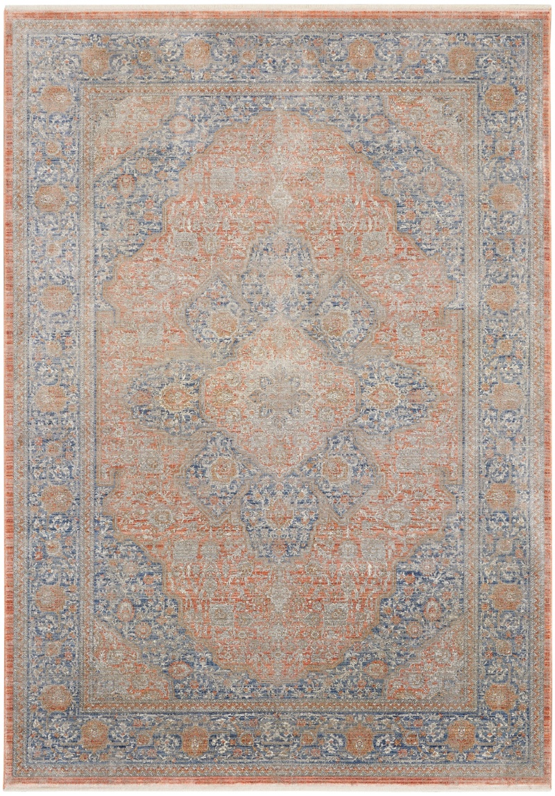 Starry Nights Blush Multi Vintage Area Rug
