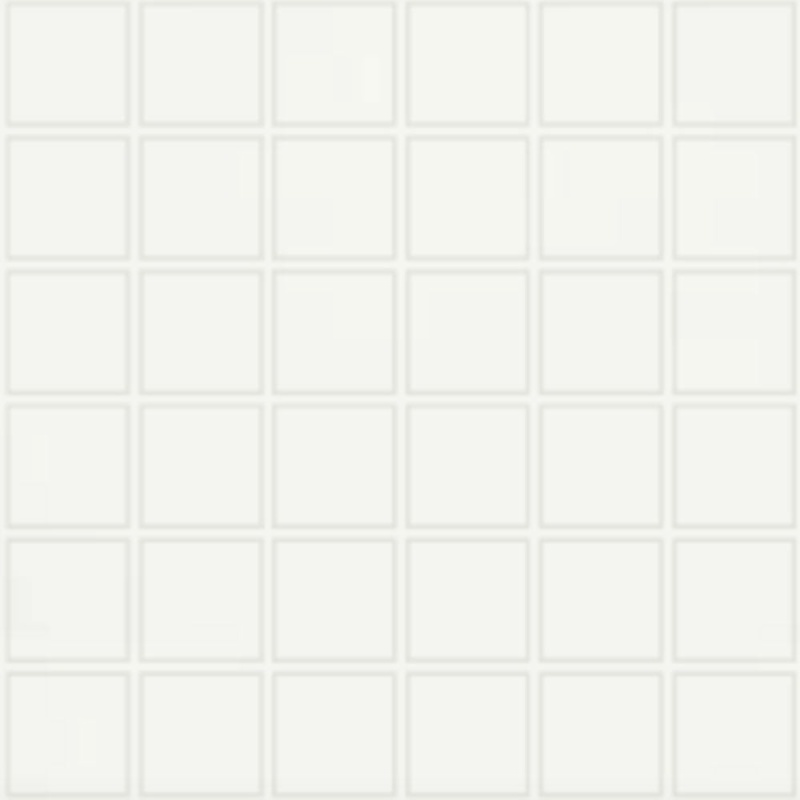 Soho Canvas White Ceramic Mosaic - 2" x 2" Matte