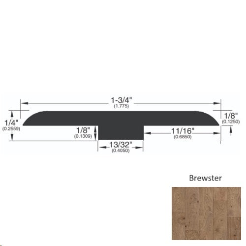 Trinity Brewster Hardwood T Molding