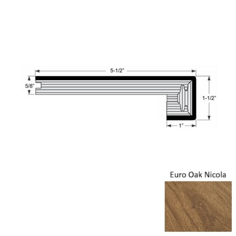 Costa Euro Oak Nicola Hardwood Moulding / Trim