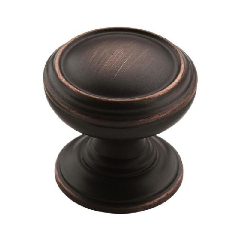 Bp55342orb Revitalize Zinc Cabinet Knob - Oil Rubbed Bronze - 1 1/4" (32 Mm) Length