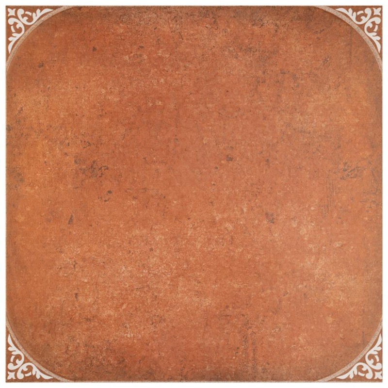 Aranjuez Browns Ceramic Tile - Satin - 17 3/4" X 17 3/4"