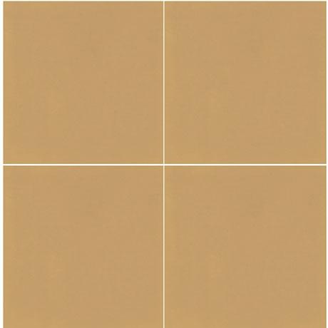 d_Segni Colors Mustard Porcelain Tile - Matte - 8" X 8", Per Pack: 10.32 Enter Quantity In Sqft