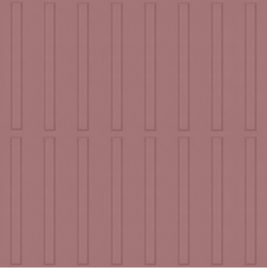 Johnsonite Flame Rubber Tactile Guide Tile - Textured - 24" x 24"