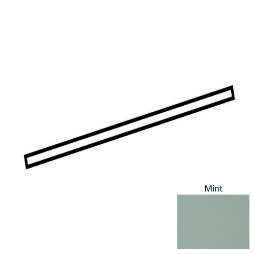 Stencil Mint Ceramic Wall Trim