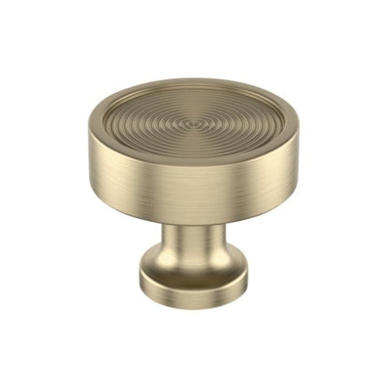 Dupont Circle Zinc Cabinet Knob - Golden Champagne