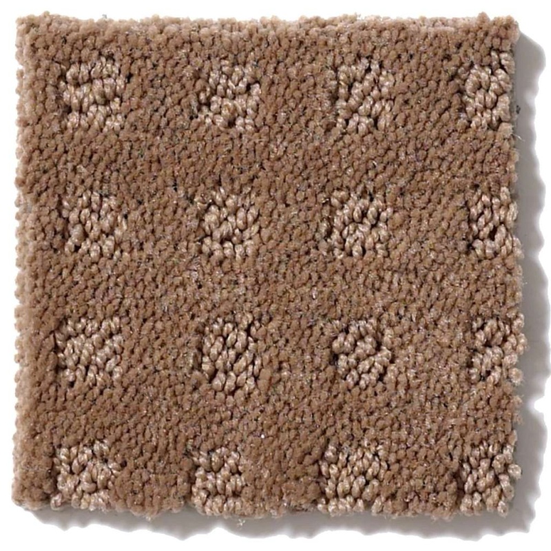 Nottingham Townhouse Taupe Nylon Carpet - Pattern