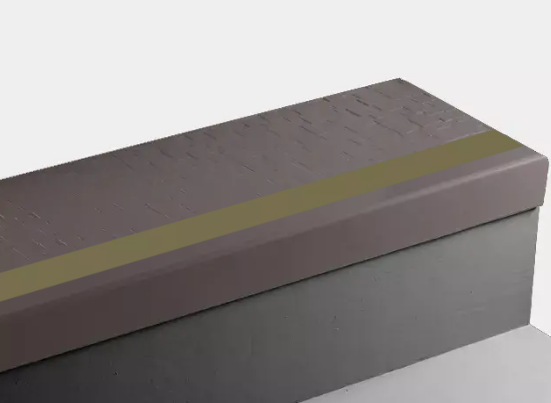 Johnsonite Cinnamon Cubis Rubber Moulding / Trim