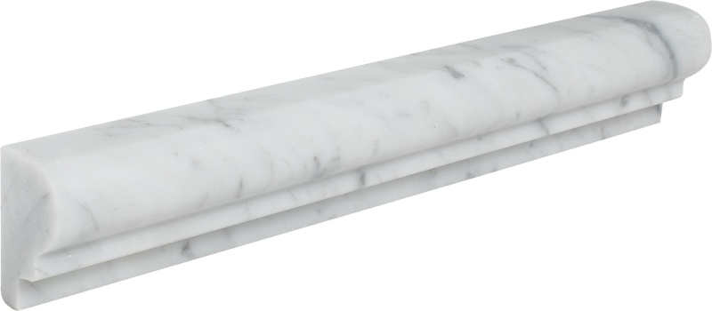 Bianco Venatino Marble Floor & Wall Trim