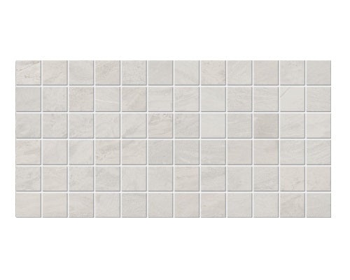 Bryne Coastline Ceramic Mosaic - 2" X 2" Stacked - Matte