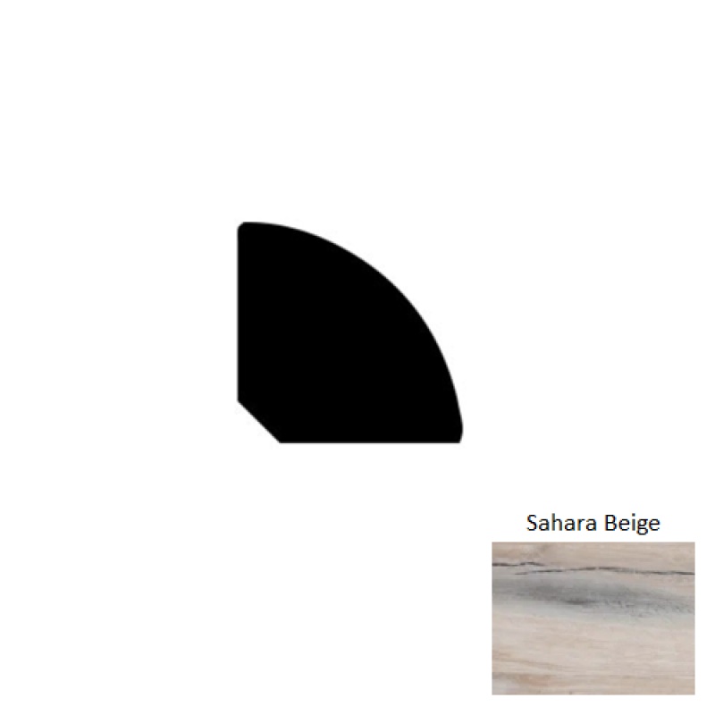 The Glacier Point Sahara Beige Luxury Vinyl Quarter Round Trim